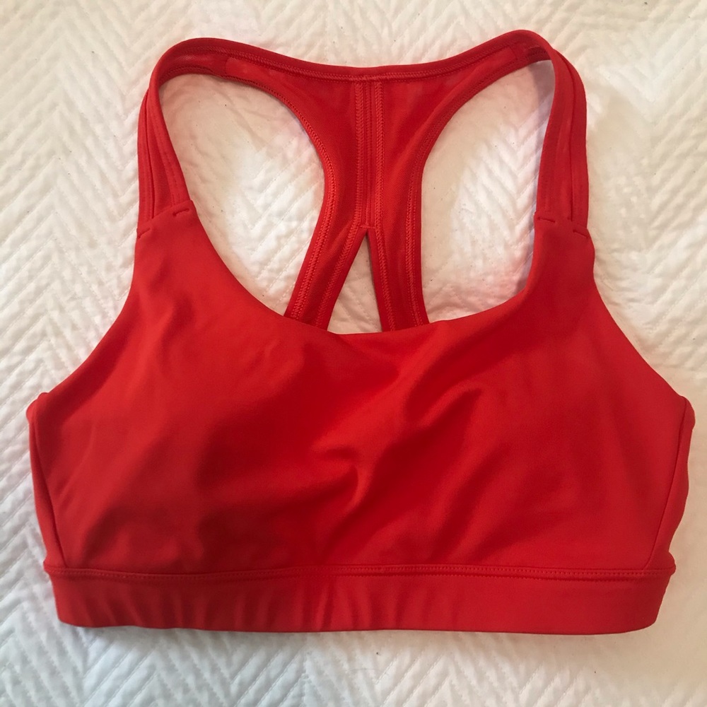 Athleta Contender Sports Bra “Flame” 405743
